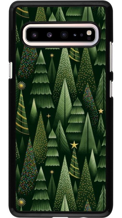 Coque Samsung Galaxy S10 5G - Christmas 25 Pattern Xmas Tree