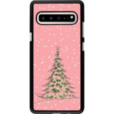 Coque Samsung Galaxy S10 5G - Christmas 25 Pink Tree