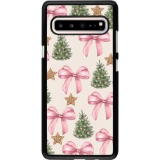 Coque Samsung Galaxy S10 5G - Christmas 25 Vintage Ribbons