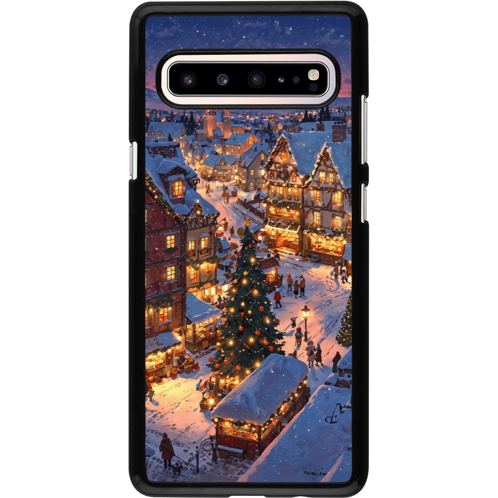 Coque Samsung Galaxy S10 5G - Christmas 25 Xmas Village
