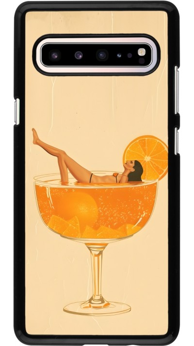 Samsung Galaxy S10 5G Case Hülle - Cocktail Bath Vintage