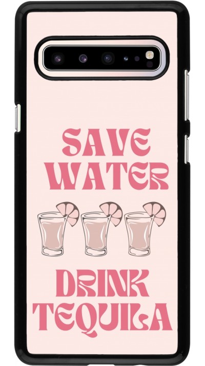 Samsung Galaxy S10 5G Case Hülle - Cocktail Save Water Drink Tequila