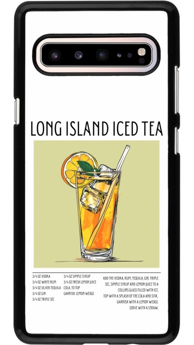 Coque Samsung Galaxy S10 5G - Cocktail recette Long Island Ice Tea