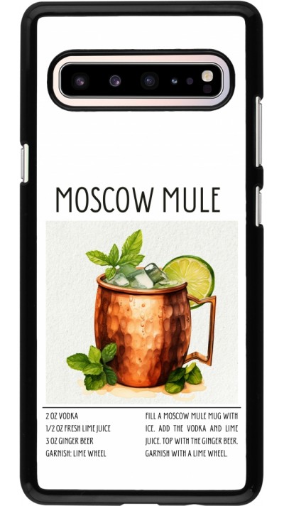 Samsung Galaxy S10 5G Case Hülle - Cocktail Rezept Moscow Mule