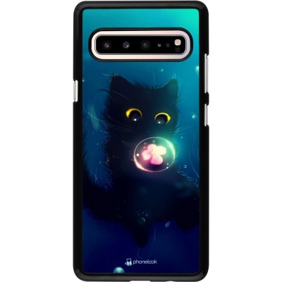 Coque Samsung Galaxy S10 5G - Cute Cat Bubble