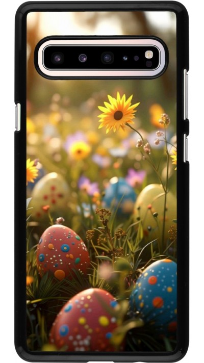 Coque Samsung Galaxy S10 5G - Easter 2026 Decorated eggs