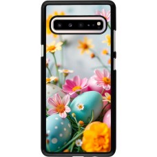 Coque Samsung Galaxy S10 5G - Easter 2026 Eggs with flowers