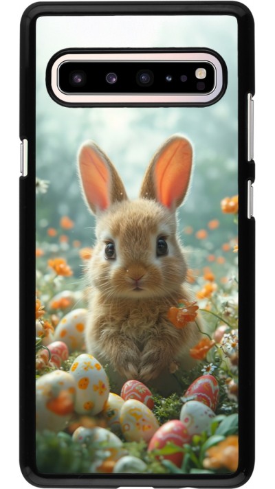 Coque Samsung Galaxy S10 5G - Easter 2026 Rabbit in the garden