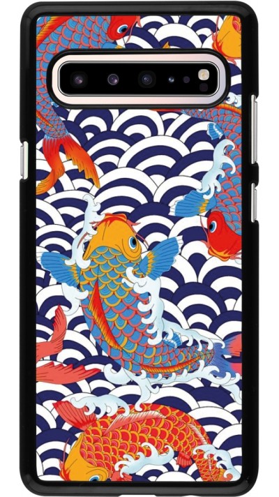 Samsung Galaxy S10 5G Case Hülle - Easter 2023 japanese fish