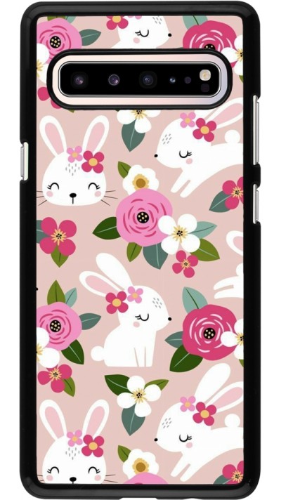 Coque Samsung Galaxy S10 5G - Easter 2024 cute easter bunnies