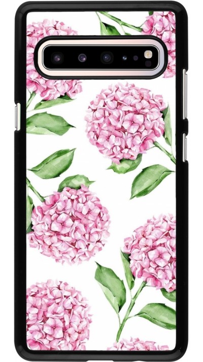 Samsung Galaxy S10 5G Case Hülle - Easter 2024 pink flowers