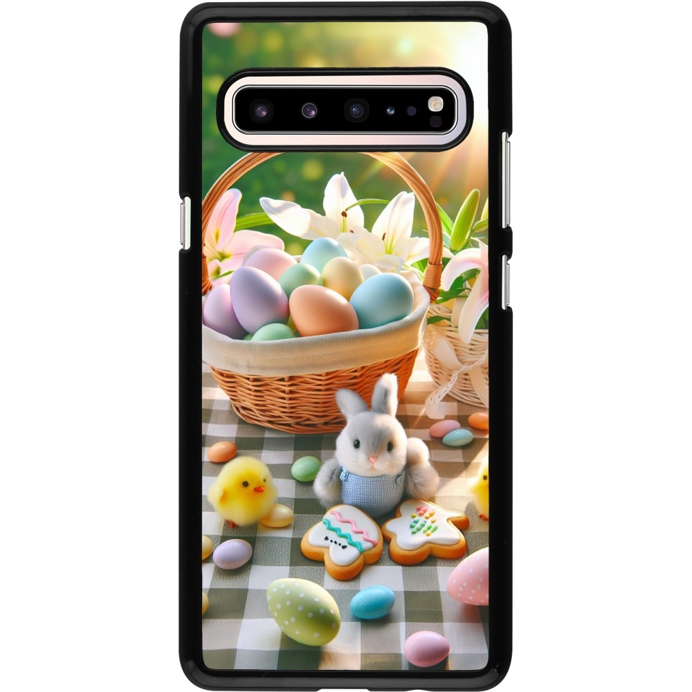 Samsung Galaxy S10 5G Case Hülle - Ostern 2025 Osterkorb