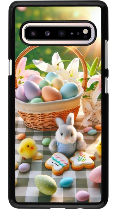 Coque Samsung Galaxy S10 5G - Easter 2025 Panier Pâques