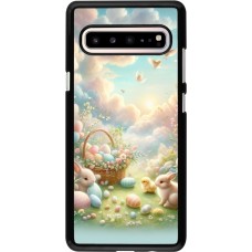 Samsung Galaxy S10 5G Case Hülle - Ostern 2025 Pastell Ostern