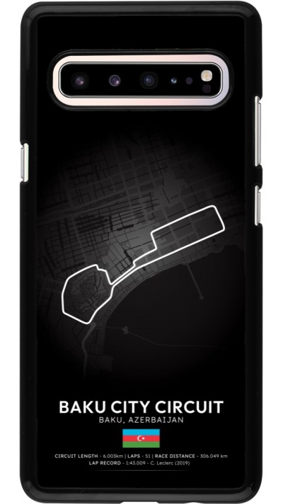Coque Samsung Galaxy S10 5G - F1 Track 2025 Azerbaijan