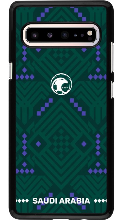 Coque Samsung Galaxy S10 5G - Maillot de football Arabie saoudite 2026 personnalisable