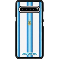 Coque Samsung Galaxy S10 5G - Maillot de football Argentine 2026 personnalisable