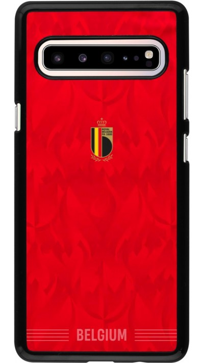 Coque Samsung Galaxy S10 5G - Maillot de football Belgique 2026 personnalisable