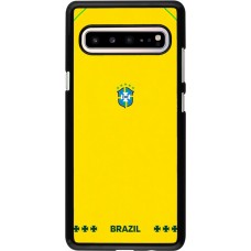 Coque Samsung Galaxy S10 5G - Maillot de football Bresil 2026 personnalisable