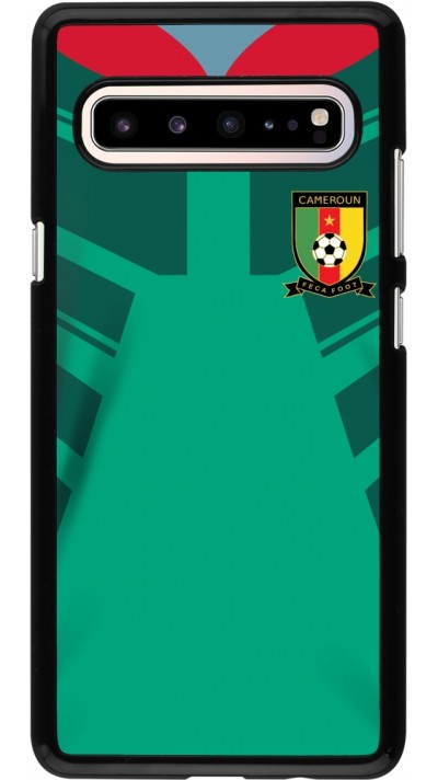 Coque Samsung Galaxy S10 5G - Maillot de football Cameroun 2022 personnalisable