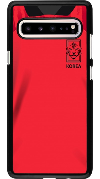 Coque Samsung Galaxy S10 5G - Maillot de football Corée du Sud 2022 personnalisable