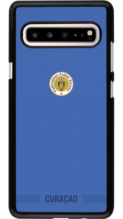 Coque Samsung Galaxy S10 5G - Maillot de football Curaçao 2026 personnalisable
