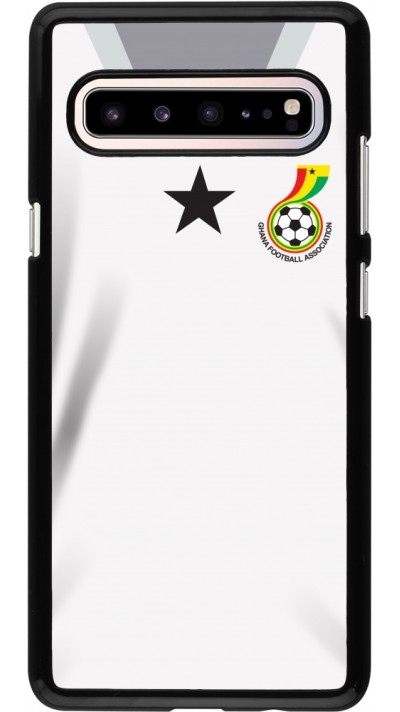 Coque Samsung Galaxy S10 5G - Maillot de football Ghana 2022 personnalisable