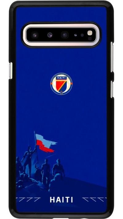 Samsung Galaxy S10 5G Case Hülle - Haiti 2026 personalisierbares Fussballtrikot
