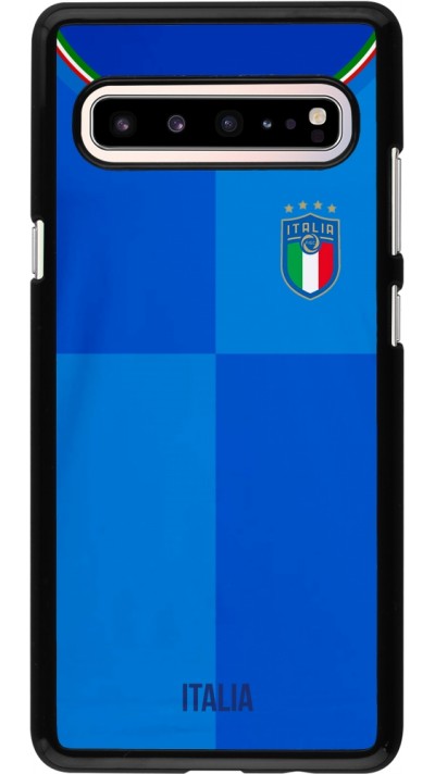 Coque Samsung Galaxy S10 5G - Maillot de football Italie 2022 personnalisable