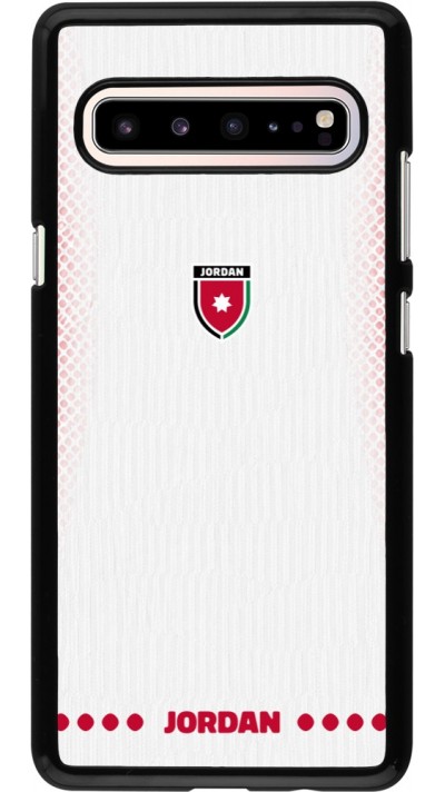 Samsung Galaxy S10 5G Case Hülle - Jordanien 2026 personalisierbares Fussballtrikot