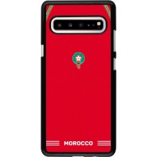 Coque Samsung Galaxy S10 5G - Maillot de football Maroc 2026 personnalisable