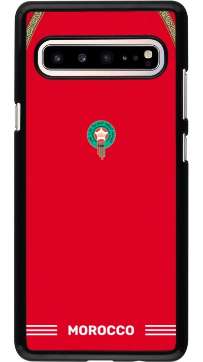Samsung Galaxy S10 5G Case Hülle - Marokko 2026 personalisierbares Fussballtrikot
