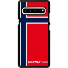 Coque Samsung Galaxy S10 5G - Maillot de football Norvège 2026 personnalisable