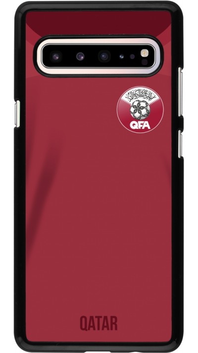 Samsung Galaxy S10 5G Case Hülle - Katar 2022 personalisierbares Fussballtrikot