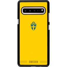 Coque Samsung Galaxy S10 5G - Maillot de football Suède 2026 personnalisable