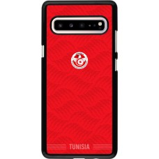 Coque Samsung Galaxy S10 5G - Maillot de football Tunisie 2026 personnalisable