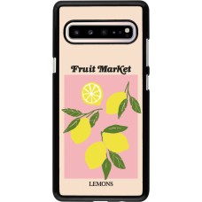 Samsung Galaxy S10 5G Case Hülle - Fruit market lemons 2026