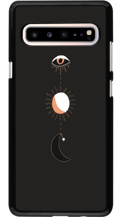 Samsung Galaxy S10 5G Case Hülle - Halloween 22 eye sun moon