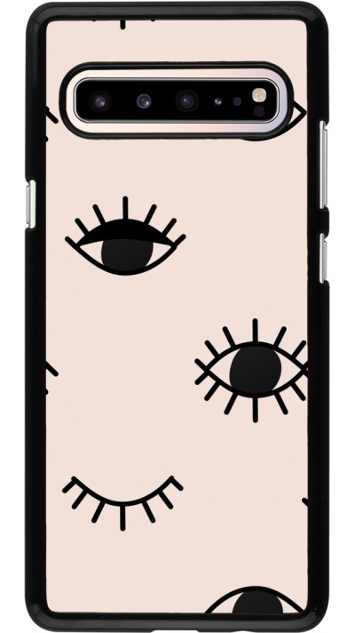 Samsung Galaxy S10 5G Case Hülle - Halloween 2023 I see you