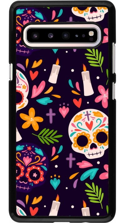 Samsung Galaxy S10 5G Case Hülle - Halloween 2023 mexican style