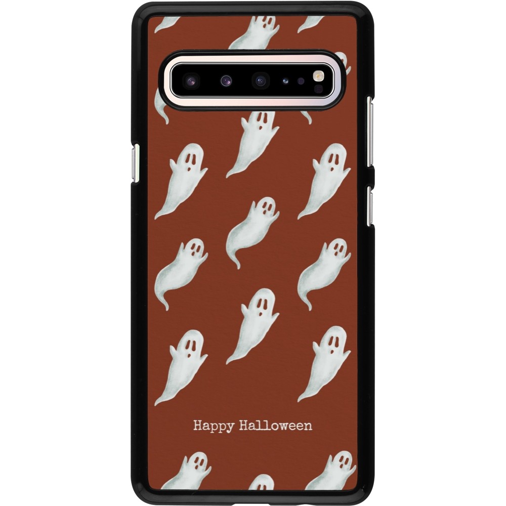 Samsung Galaxy S10 5G Case Hülle - Halloween 2025 Pattern of ghosts