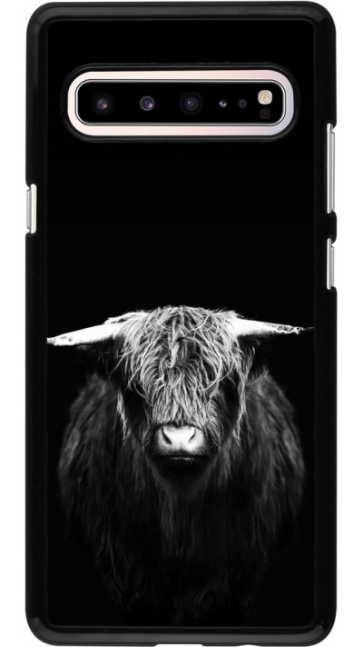 Samsung Galaxy S10 5G Case Hülle - Highland calf black