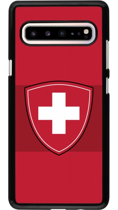 Coque Samsung Galaxy S10 5G - Hockey World Championship Ecusson Suisse