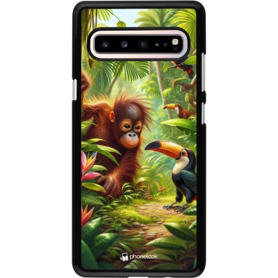 Samsung Galaxy S10 5G Case Hülle - Tropischer Dschungel Tayrona