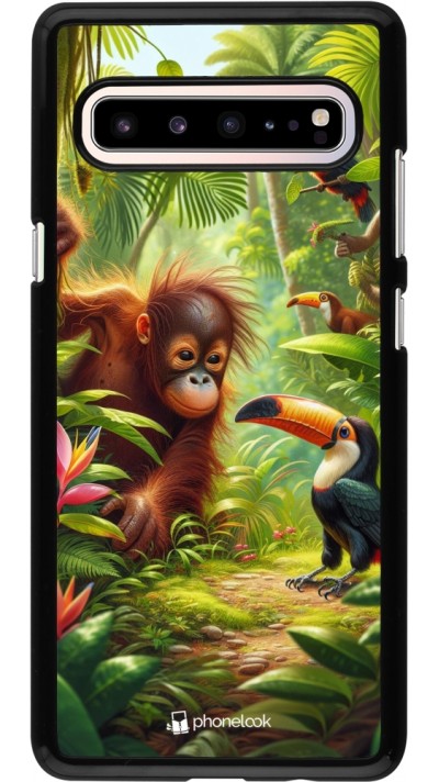 Coque Samsung Galaxy S10 5G - Jungle Tropicale Tayrona