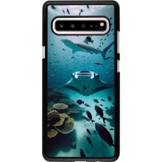 Samsung Galaxy S10 5G Case Hülle - Manta Lagune Reinigung