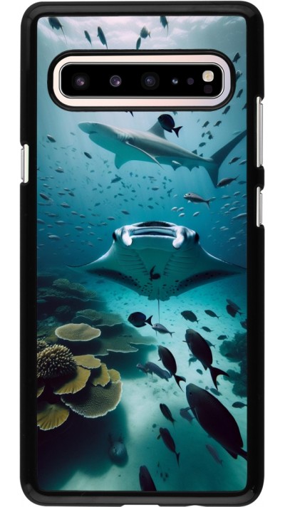 Samsung Galaxy S10 5G Case Hülle - Manta Lagune Reinigung