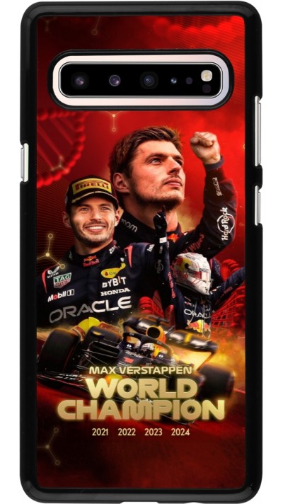 Coque Samsung Galaxy S10 5G - Max Verstappen Champion 2023