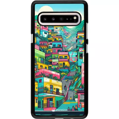 Samsung Galaxy S10 5G Case Hülle - Medellin Comuna 13 Kunst