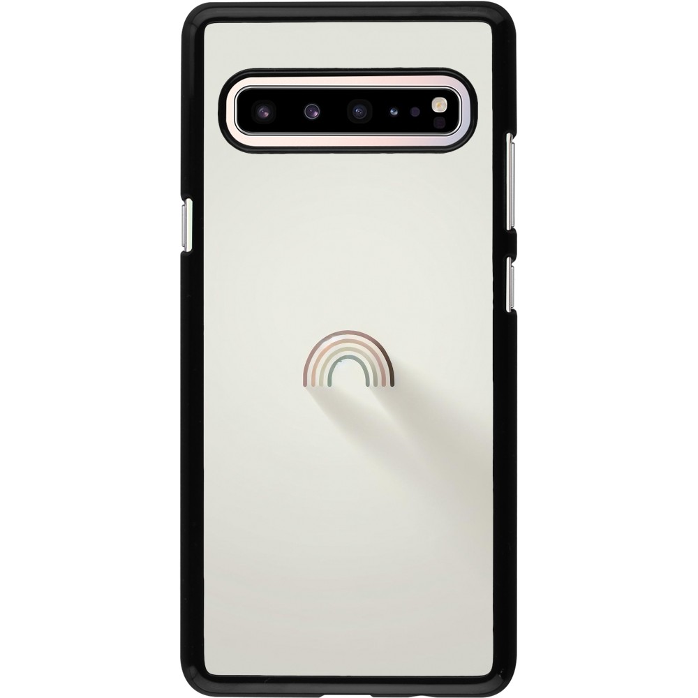Samsung Galaxy S10 5G Case Hülle - Mini Regenbogen Minimal